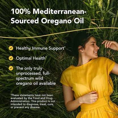 NORTH AMERICAN HERB & SPICE Oreganol - 1 fl oz, Pack of 2 - Unprocessed, Wild, Organic Oregano Oil - Mediterranean Source P73 - Non-GMO - 864 Total Servings
