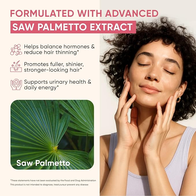 Venture Pal Biotin Gummies with Collagen & Keratin - Hair Growth Support Skin and Nail Strength Vitamins for Women & Men - Biotin 10000mcg | B-Complex | Saw Palmetto - Sugar Free, Non-GMO, 60ct