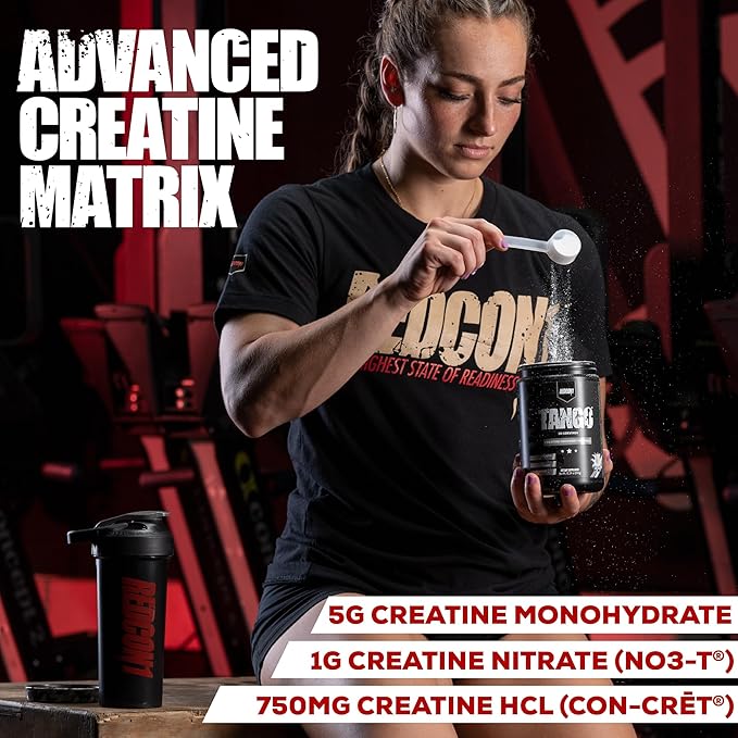 REDCON1 Tango Creatine Powder, Grape - Sugar Free + Keto Friendly Creatine Supplement - Betaine Anhydrous for Muscle Endurance & Strength (30 Servings)