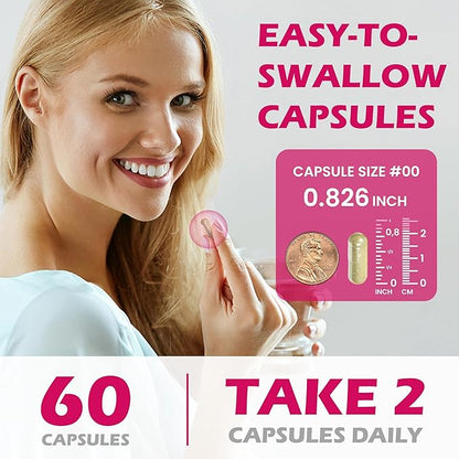 23-in-1 Kidney Cleanse Detox & Repair with 50:1 Cranberry Extract | Botanical Formula for Urinary Tract Wellness | 60 Capsules