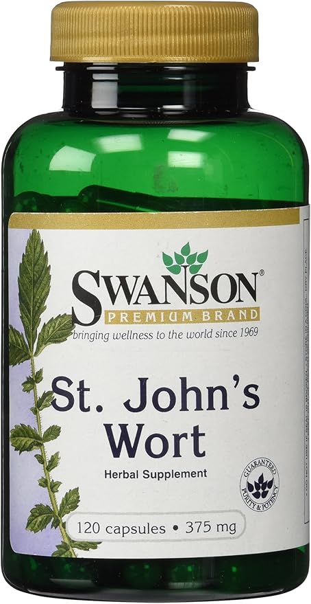 Swanson Full Spectrum St. John's Wort 375 mg 120 Caps