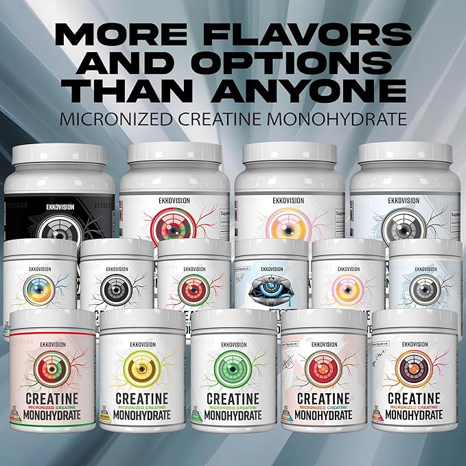 Creatine Monohydrate Powder, Micronized, Unflavored, Pre Workout & Post Workout Supplement for Men and Women, Energy Support, Easy to Mix in Shakes, Smoothies & Beverages, 100 Servings