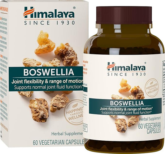 Himalaya Boswellia, Joint Support for Mobility and Flexibility, Promotes Tissue Preservation, 250 mg, 60 Capsules
