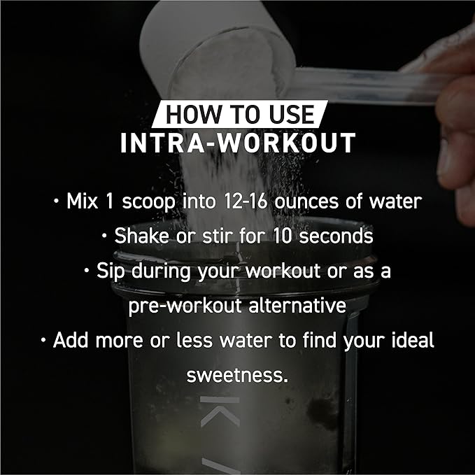 Kaged Intra-Workout Powder | in BCAAs, L-Citrulline & Beta-Alanine for Endurance | 124mg Organic PurCaf® Caffeine | Coconut Water Powder | 20 Servings | Cherry Limeade