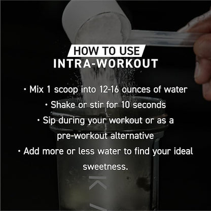 Kaged Intra-Workout Powder | in BCAAs, L-Citrulline & Beta-Alanine for Endurance | 124mg Organic PurCaf® Caffeine | Coconut Water Powder | 20 Servings | Cherry Limeade