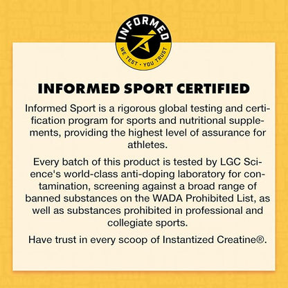 Gains in Bulk Instantized Creatine Monohydrate for Women and Men, Soluble Pre Workout Powder, Supports Muscle Building, Strength and Performance, Bodybuilding Supplements, Sweet Lemonade, 30 Servings
