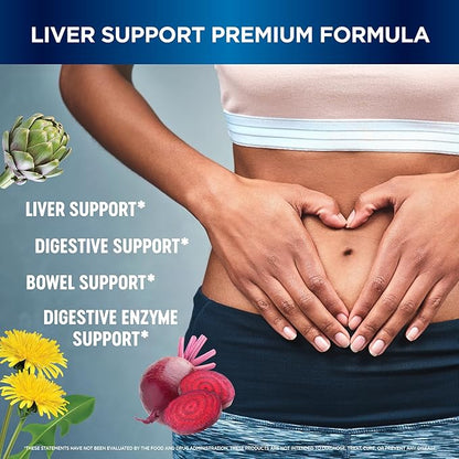 Liver Cleanse Detox & Repair – Milk Thistle Supplement for Liver Health – Liver Detox and Liver Support for Men and Women – Milk Thistle Liver Detox – Liver Pills – Non-GMO, Vegan, Made in USA