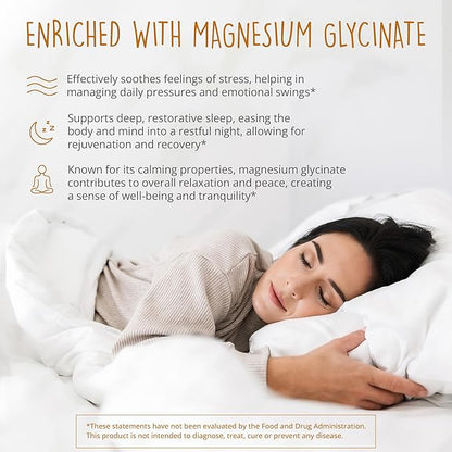 Happy Healthy Hippie Be Grounded Stress Relief Supplement – Lavender Pills | Promotes Calmness & Relaxation | Quick Acting | Magnesium Glycinate 100mg, L Theanine, Lemon Balm Leaf, | Herbal, 60 Ct