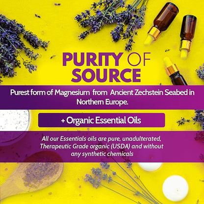 VAL Lombardi Magnesium Aromatherapy Spray with Peppermint & Essential Oils - Quick Comfort for Head Tension, Made in USA, 4 oz.