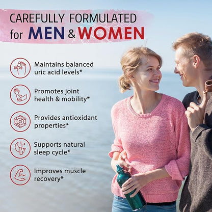 Bonawell Probiotics for Women & Tart Cherry Bundle, Women’s Health, Digestion & Immunity, Uric Acid Control and Cleanse