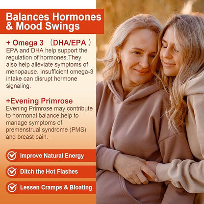 Womens Multivitamin Gummy with Omega 3（DHA/EPA), Vitamin D3 K2, Calcium, Inositol, Daily Womens Vitamin A C E B Complex, L-MethylFolate, Methyl B12,Sugar Free Methylated Multivitamins Minerals, 60Cts