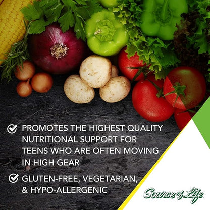 NaturesPlus Source of Life Garden Certified Organic Men's Multivitamin - 90 Vegan Tablets - Pure, Natural Whole Food Ingredients - Energy Boost - Vegetarian, Gluten-Free - 30 Servings