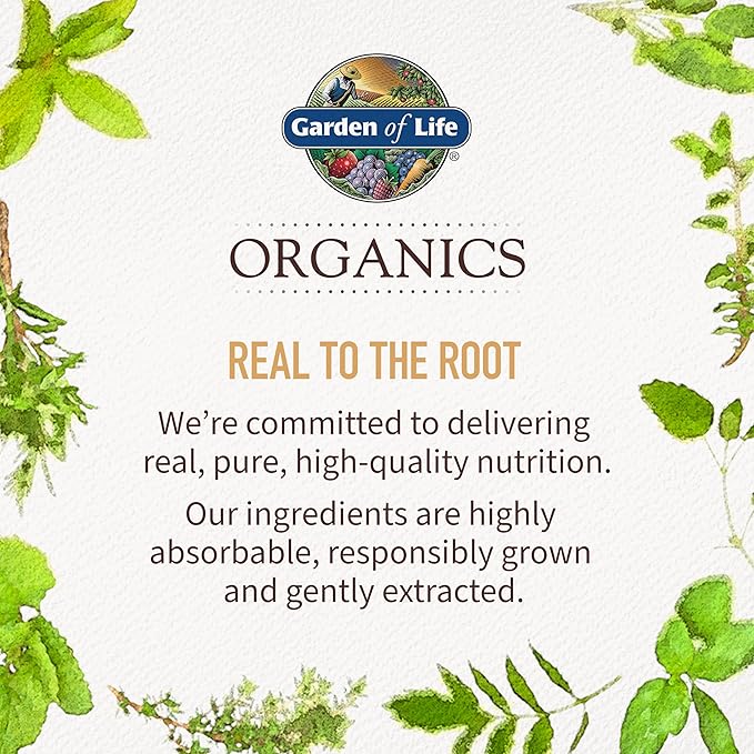 Garden of Life Organics B12 Vitamin - Whole Food B-12 for Metabolism and Energy, Raspberry, 2oz Liquid