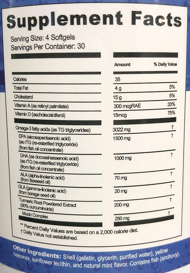 MedOp Pro 120 softgels, 1bottle