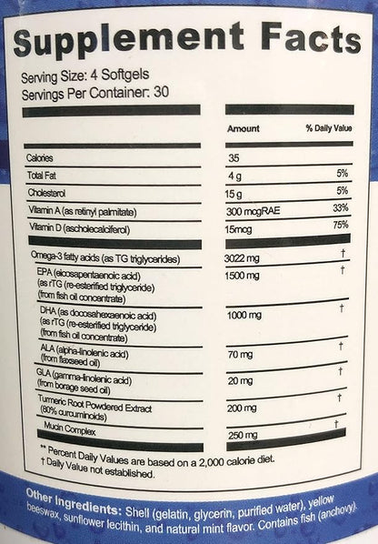 MedOp Pro 120 softgels, 1bottle