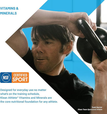 Klean ATHLETE Klean-D | 5000 IU of Vitamin D3 to Support Immune Health, Muscle Recovery, Calcium Absorption, and Bone Strength | NSF Certified for Sport | 100 Tablets