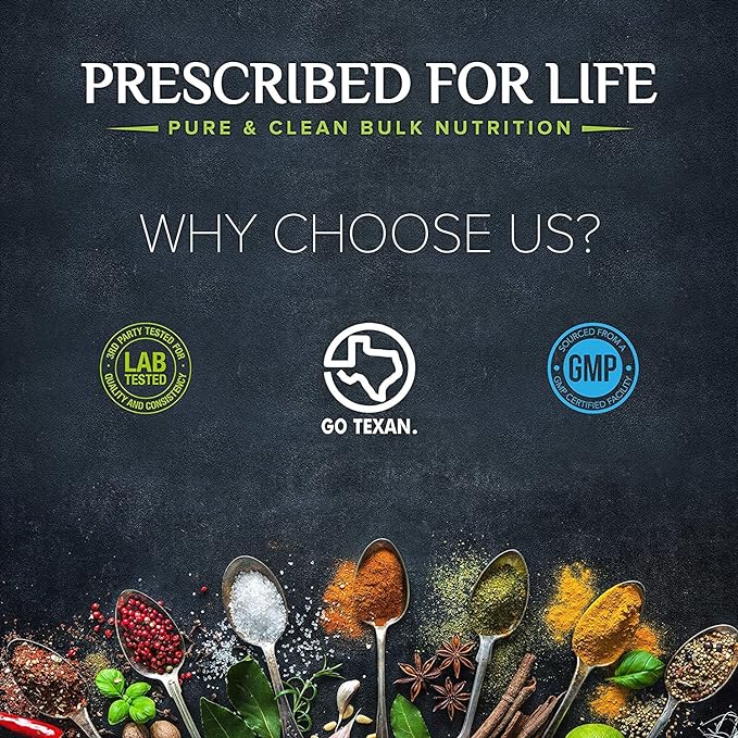 Prescribed For Life Sunflower Lecithin Powder, Unbleached, Gluten Free, Vegan, Non GMO, Soy Free, Kosher, Naturally Rich in Choline & Essential Fatty Acids (4oz / 113g)