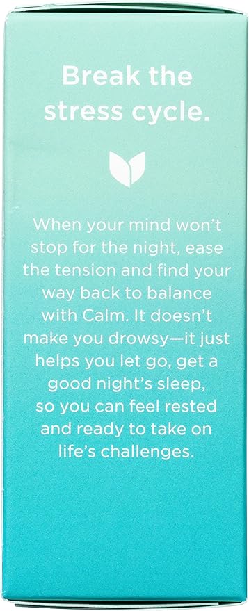 Hyland's Calm Tablets, Stress Relief Supplement, Natural Relief Of Anxiousness, Nervousness, And Irritability, 50 Count (Pack of 1, 50 Count Total)