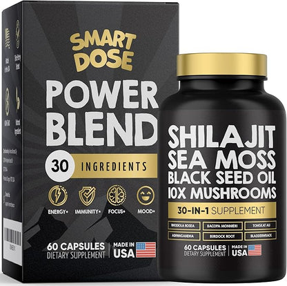 Save More Power Blend Capsules Pure Himalayan Shilajit Resin