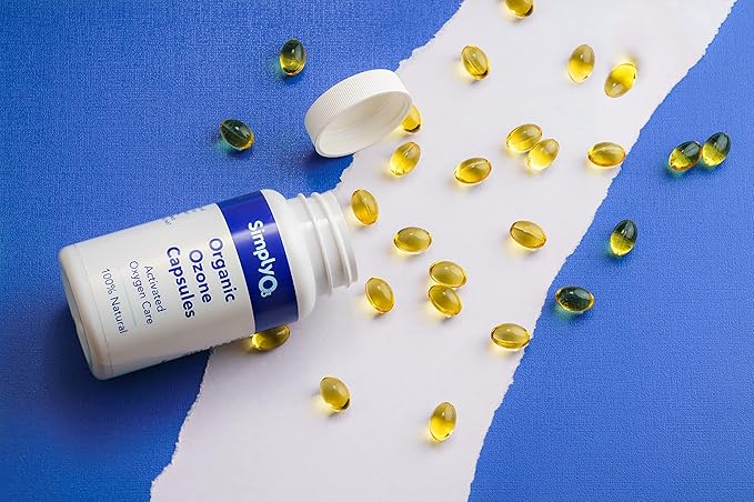 Pure Organic Ozonated Olive Oil Capsules 120 Count 2 Month Supply