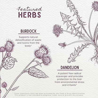WishGarden Herbs Liver Strength Tonic - Plant-Based Herbal Liver Support Supplement with Burdock, Dandelion Root & Yellow Dock Root, Supports Liver Cleanse Detox & Repair, Healthy Liver Function, 2oz