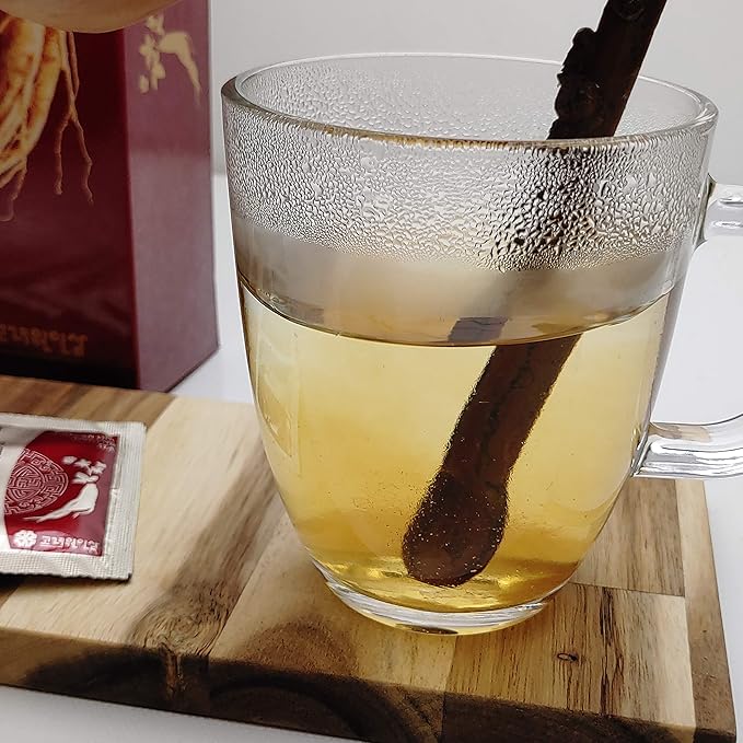 LENITH 100% Original Korean One Panax Ginseng Tea 20T Roots Extract Granules 60g (3g X 20T)