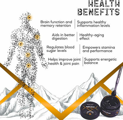 Authentic Himalayan SHILAJIT® by NutroTonic® | 60 Days Sun Dried Organic Most Potent Premium Resin | Lab Tested for Safety | Natural Source of Fulvic Acid +86% & Humic Acid +10%