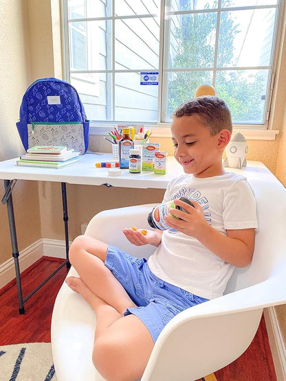 Carlson - Kid's Vitamin D3 Gummies, 1000 IU (25 mcg), Bone Health & Immune Support, Growth & Development, Vitamin D Gummies, D3 Gummy Vitamins, Natural Fruit Flavors, 60 Vegetarian Gummies