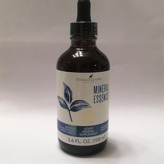 Young Living - Mineral Essence 3.6 fl oz | Daily Intake of Essential Ionic Liquid Minerals | Premium Magnesium-Rich Supplement | Natural Source for Balanced Complex
