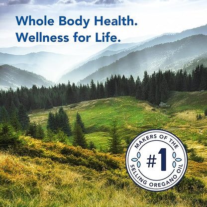 NORTH AMERICAN HERB & SPICE Oreganol - 1 fl oz, Pack of 2 - Unprocessed, Wild, Organic Oregano Oil - Mediterranean Source P73 - Non-GMO - 864 Total Servings