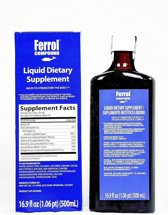 Compound-Liquid Dietary Supplement 16.9 fl oz (500ml)