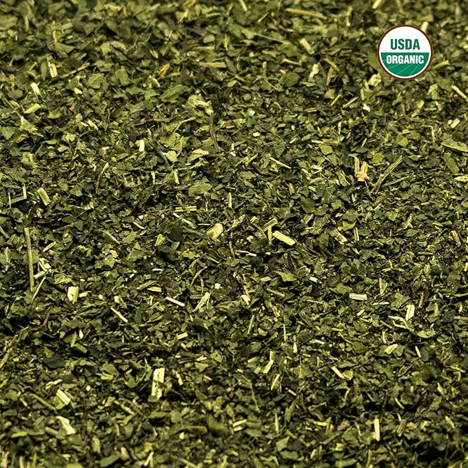 Nettle Tea - 8Oz (REAL WILD HARVEST) | 100% USDA Certified ORGANIC | Loose Leaf (Urtica Dioica aka Stinging Nettle) Cut & Sifted