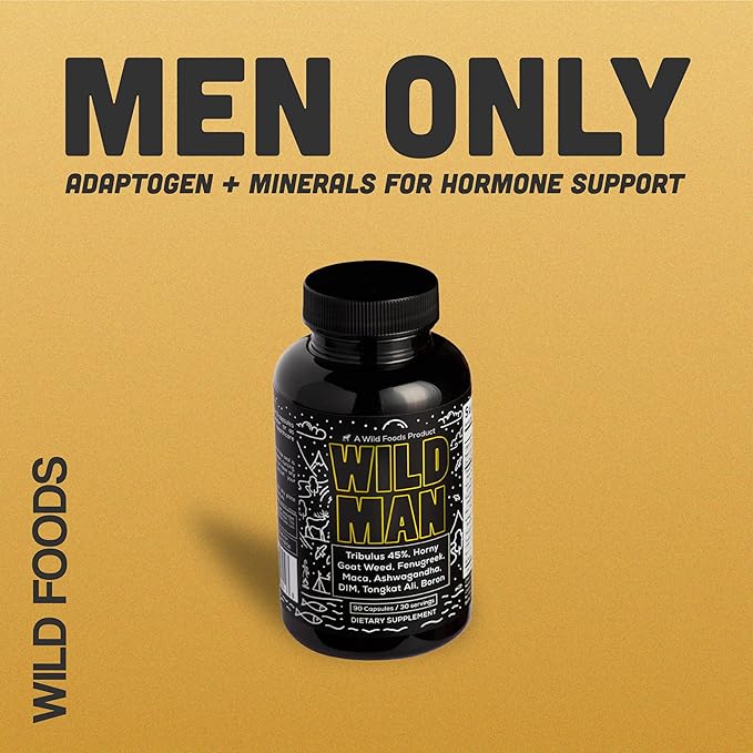 Wild Foods Herbal Stack for Man