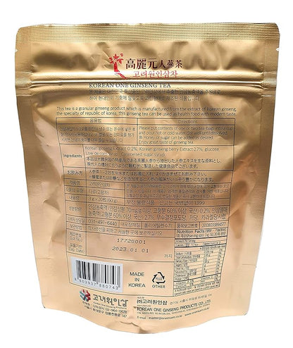 LENITH 100% Original Korean One Panax Ginseng Tea 20T Roots Extract Granules 60g (3g X 20T)