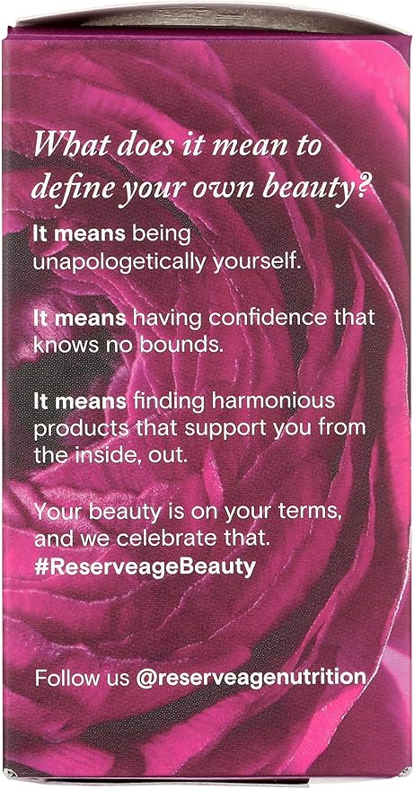 Reserveage Beauty Resveratrol 250 mg - Best Trans-Resveratrol - Vegan Antioxidant Supplement for Cellular & Heart Health - Aids Healthy Aging & Immune Health - 30 Vegetable Capsules (30 Servings)