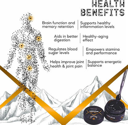 NutroTonic® Authentic Himalayan SHILAJIT® | 60 Days Sun Dried Organic Most Potent Premium Resin | Lab Tested for Safety | Natural Source of Fulvic Acid +86% & Humic Acid +10%