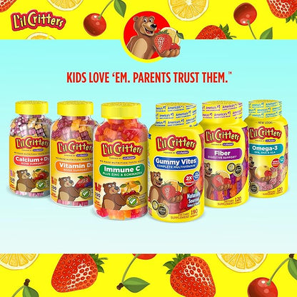 L'il Critters Vitamin D Gummy Bears, 190 Count