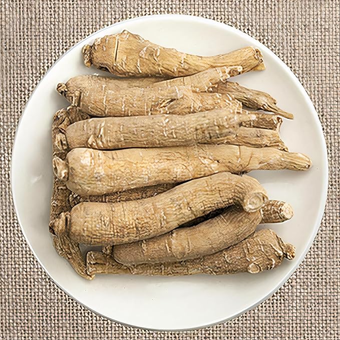 1 Box of American Wisconsin Ginseng Super Long Jumbo Root (4oz) Performance & Mental Health for Men & Women