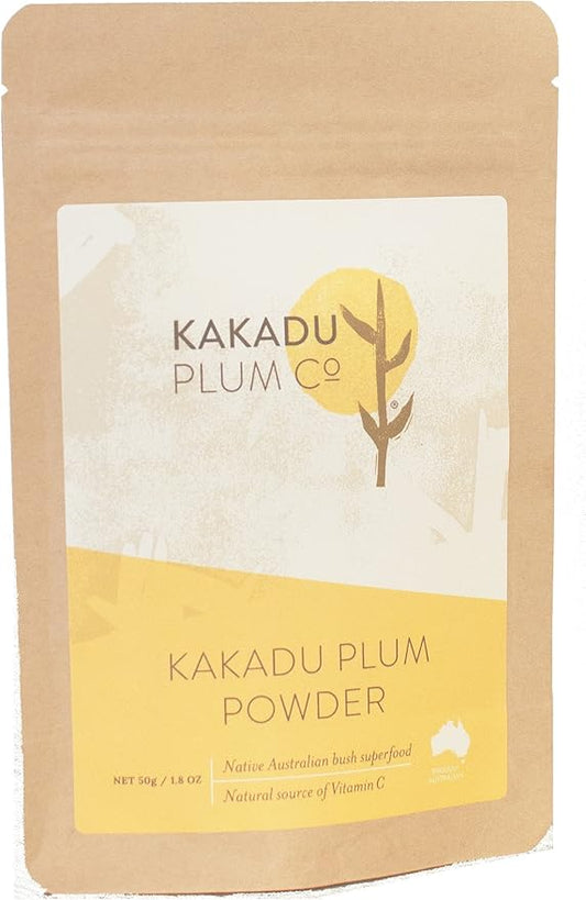 MaxRelief Kakadu Plum Powder - Australian Superfood Elixir - Purely Plant-Based Sourced Vitamin C Powder - #1 Global Natural Source - Nourish Optimal Health and Enhance Body Resilience - 1.8 OZ