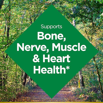 Nature's Bounty Magnesium 270mg Gummies, Supports Bone, Nerve, Muscle and Heart Health, 90 Gummies
