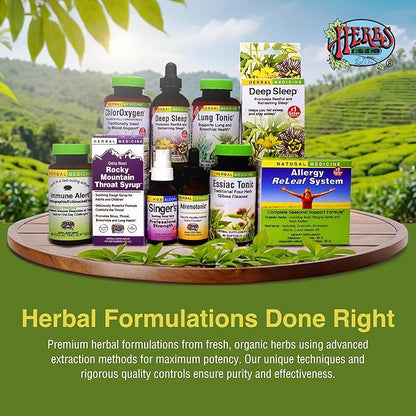 Herbs Etc. ChlorOxygen Chlorophyll Concentrate - Aids Healthy Blood Circulation - High-Altitude Environment Support - Energy Support - 120 Softgels (120 Servings)