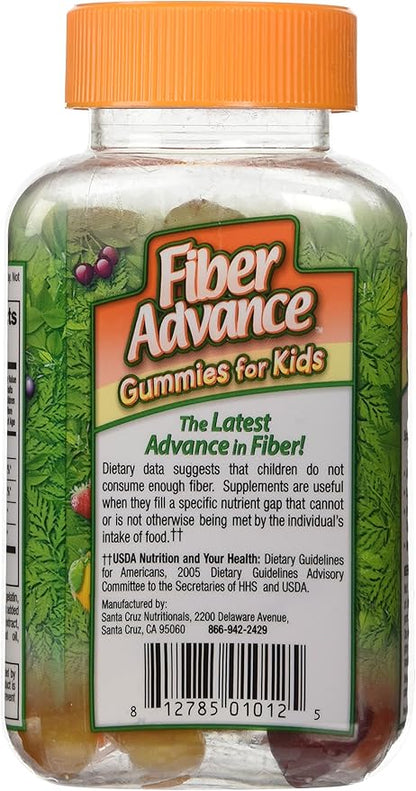 Fiber Advance Gummies For Kids Daily Fiber Supplement, 60 count