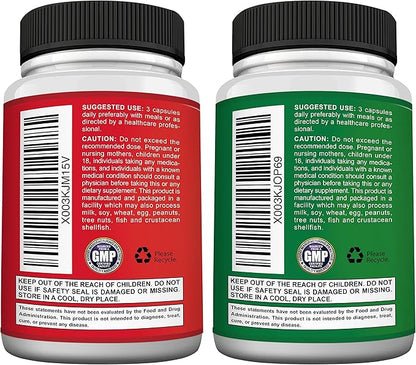 aSquared Nutrition Fruits and Veggies Supplement - 90 Veggie & 90 Fruit Capsules - Superfood Vegetable Greens Vitamins Pills - Nature's Super Food Alternative to Powder & Gummies