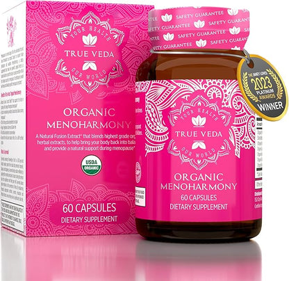 Clarity Bundle USDA Organic | Multi-Award-Winning | Organic Bacopa | Organic MenoHarmony Capsules