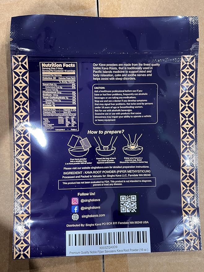 Premium Quality Noble Fiji Kava - SAVUSAVU KAVA