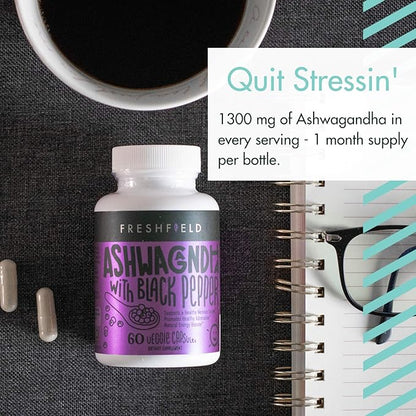 Freshfield Vegan Omega 3 and Ashwagandha