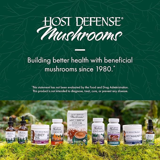 Host Defense MycoBotanicals Liver* Capsules - Liver Health Supplement with Milk Thistle & Turmeric Root - Mushroom Supplement with Turkey Tail, Reishi & Chaga - 60 Capsules (30 Servings)*