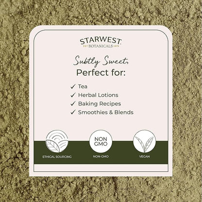 Starwest Botanicals Organic Chamomile Flower Powder, 4 Ounces