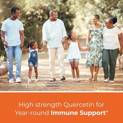 Sandhu's Quercetin 1000mg Per Serving Vegetarian Supplements 120 Capsules Bioflavonoids for Immune Support & Respiratory Health, Seasonal Allergy Support | Quercitin for Men and Women