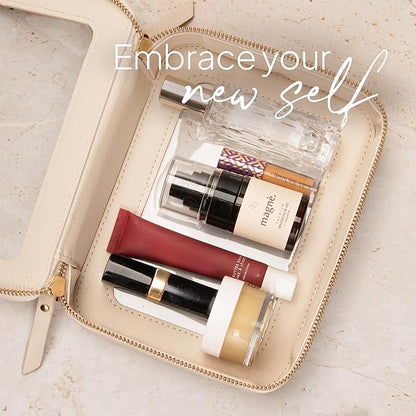 Pure Magnesium Oil Spray (Travel Size) - Unscented 1fl.oz Magnesium Mist Organic - for Sleep and Anxiety - Spray for Feet, Body & Pain Relief